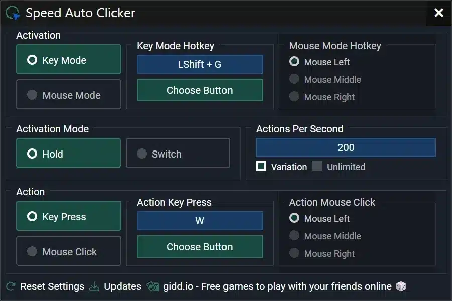 Speed Auto Clicker 