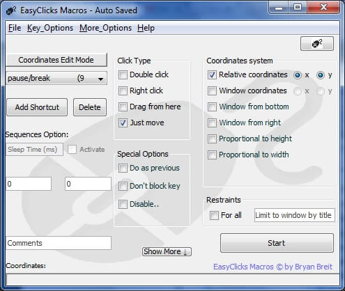 EasyClicks Macros